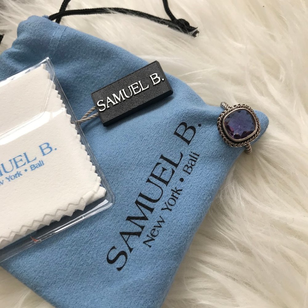 Samuel B Amethyst Ring